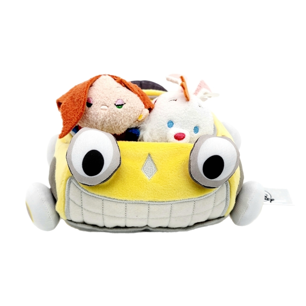 Disney Parks Jessica Rabbit & Roger Rabbit + Benny Taxi Cab Tsum Tsum Plush Set